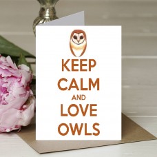 Keep Calm and Love Owls